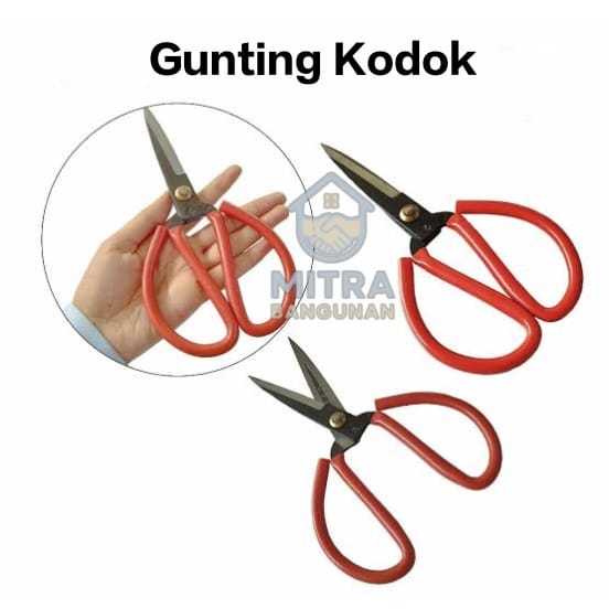 

Gunting Kodok Gunting Kain Serbaguna Gunting Baja Gagang Karet