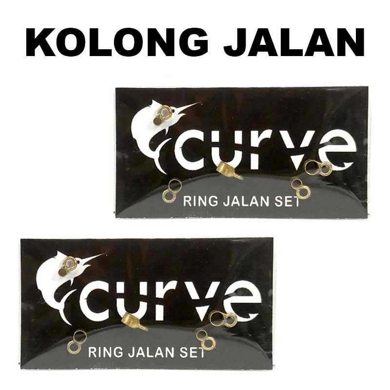 Ring Kolongan Jalan Untuk Ujung Joran Tegek Set Isi 5pcs