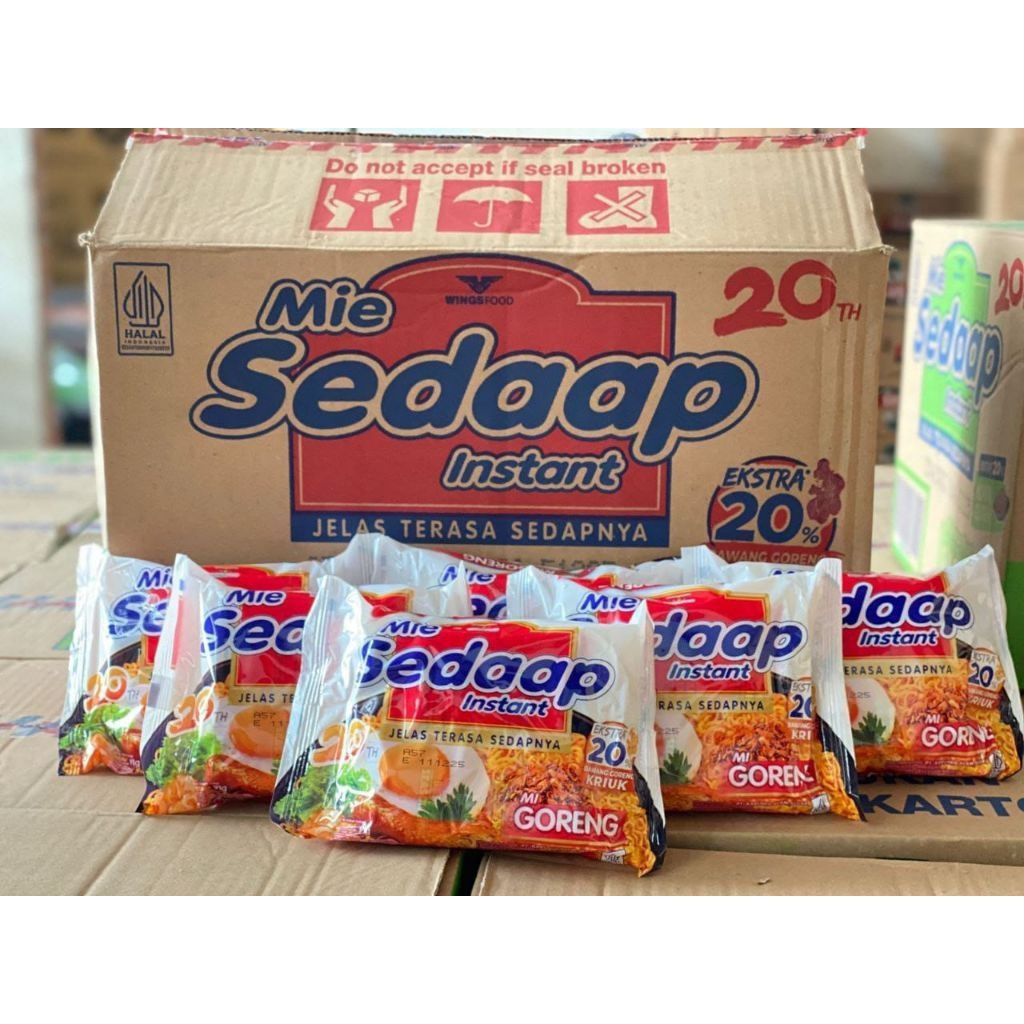 

Mie Sedap GORENG 1 kardus 40bks