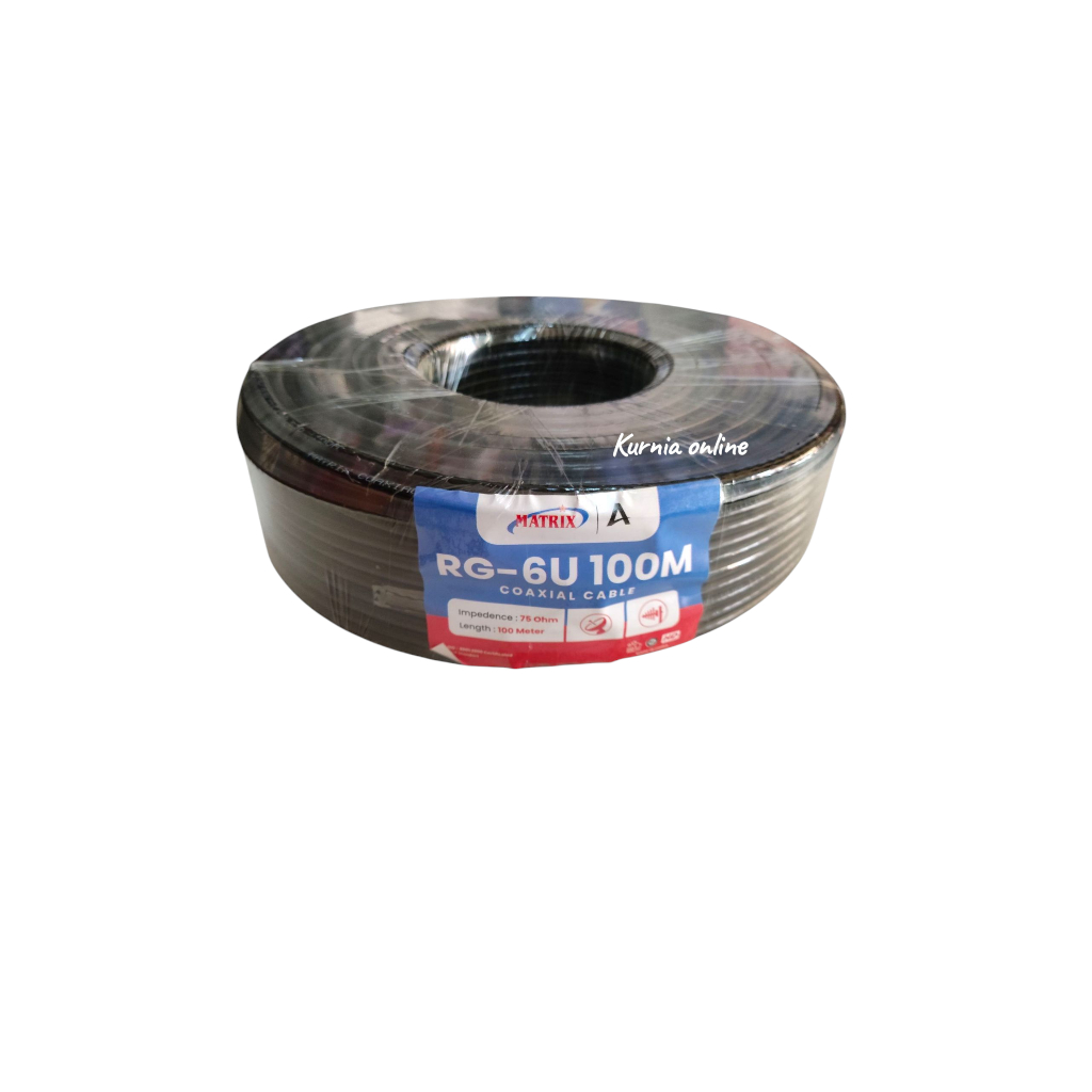 Kabel antena tv parabola matrix rg6 100M (90Y)