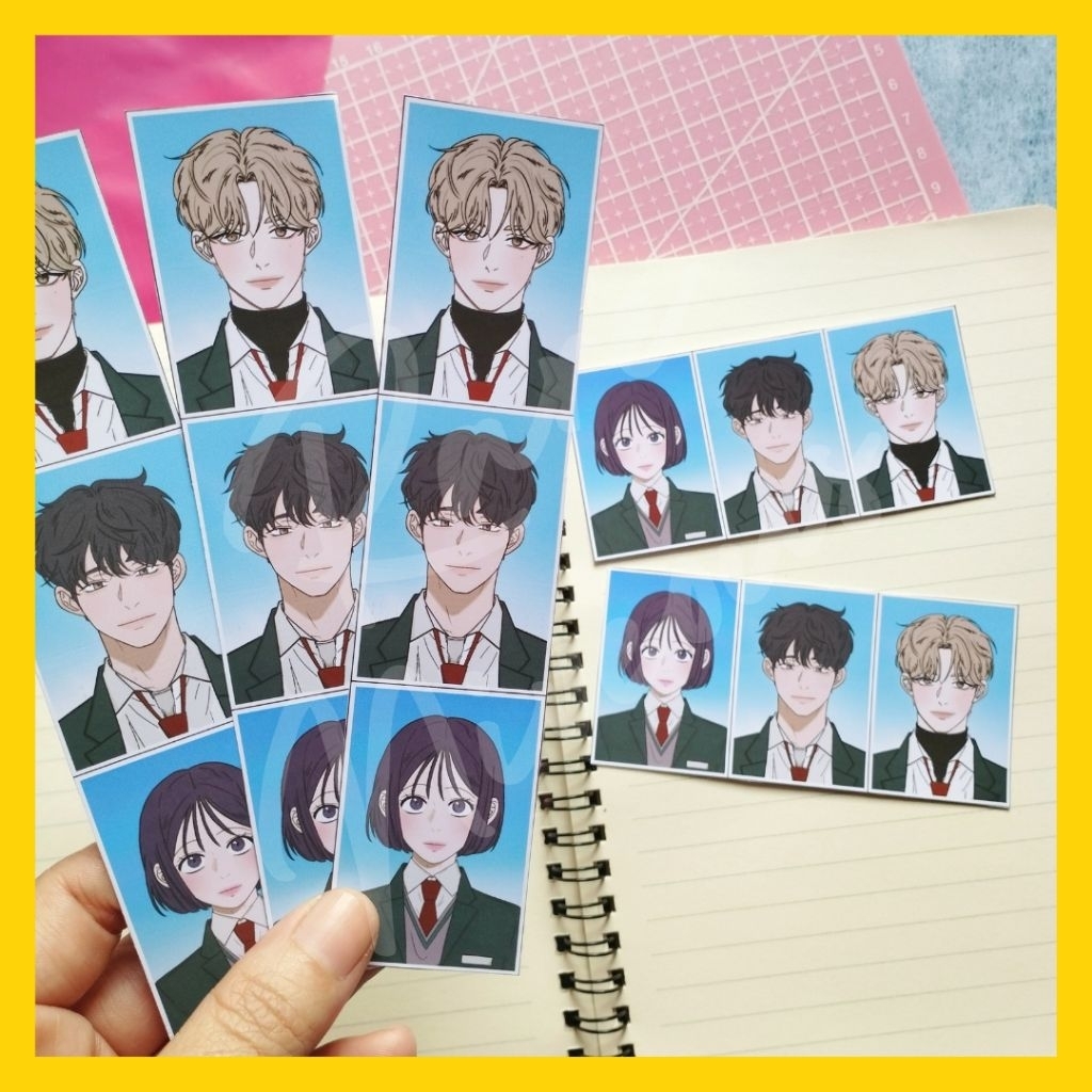 Pas Foto Operation True Love Go Eunhyuk Baek Dohwa Shim Soo Ae SET