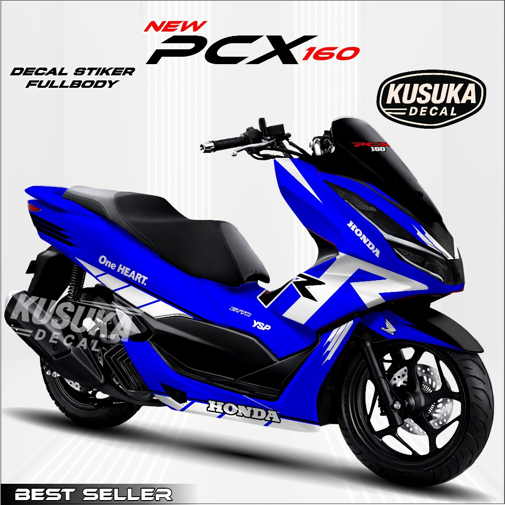 Kusuka Decal ~ Stiker New PCX 160 Tahun 2021 RR