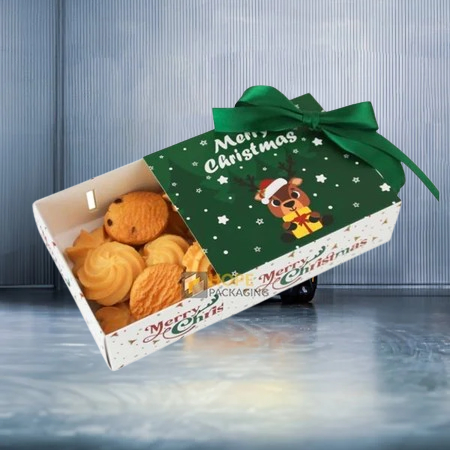 

Kotak Bingkisan Natal Souvenir Gift Kotak Cookies Natal + Pita