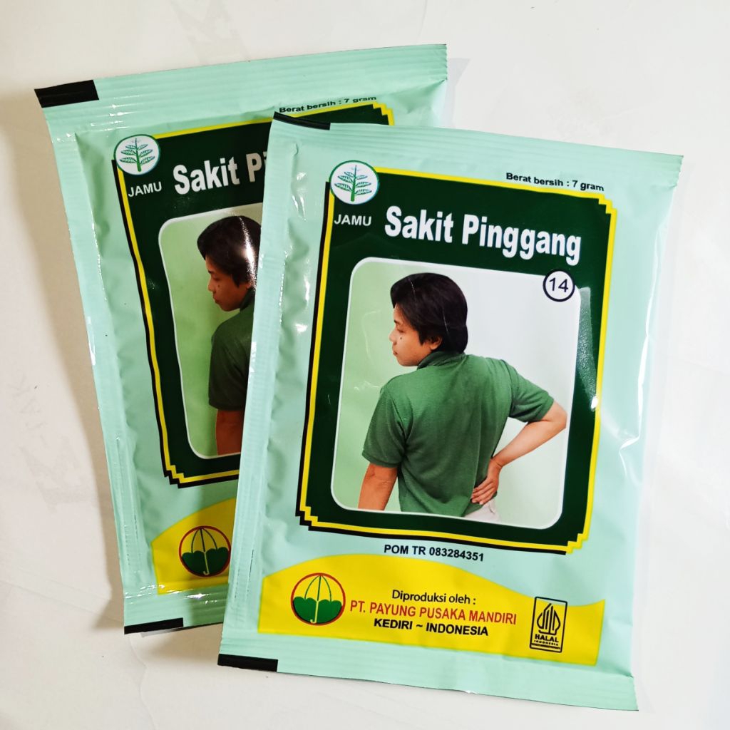 

JAMU SAKIT PINGGANG CAP PAYUNG PUSAKA ISI 10 SACHETS HALAL BPOM