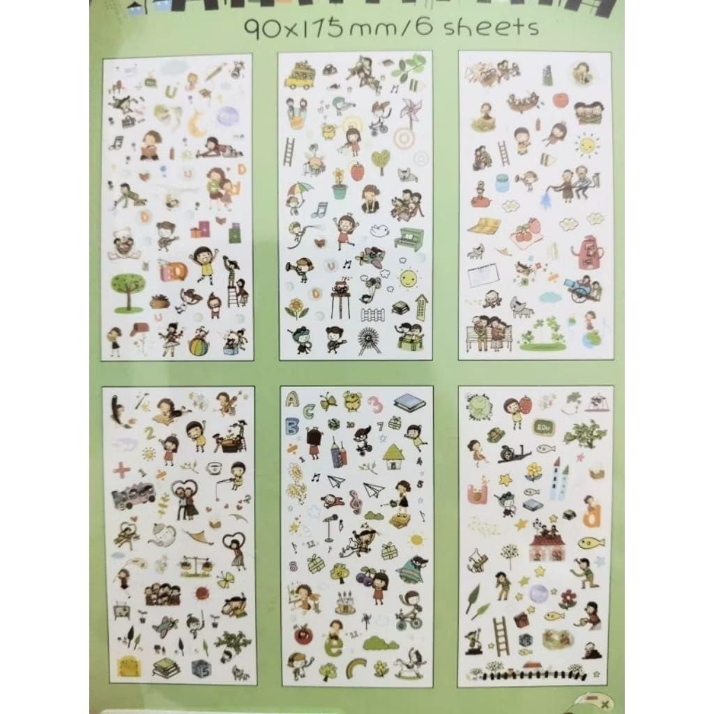 

SUMMER TRIP DIARY DECO STICKER