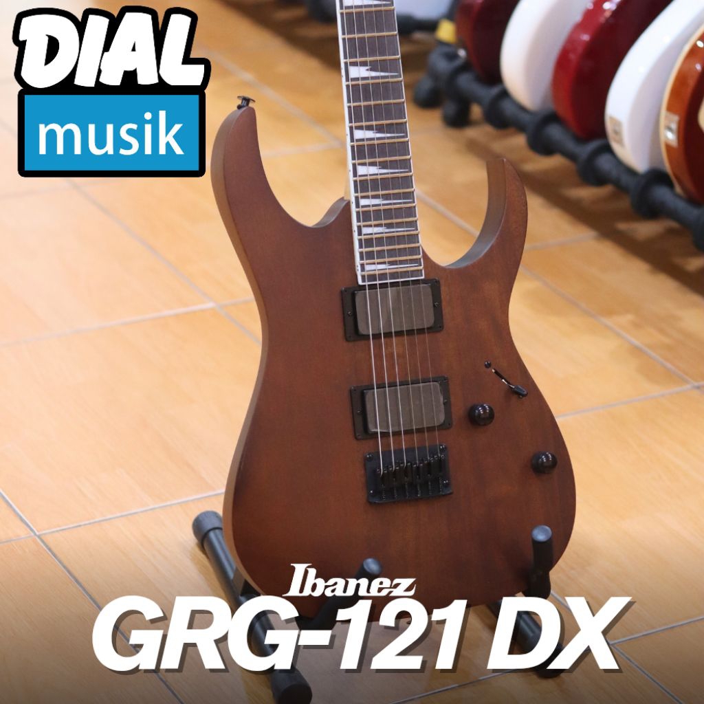 Ibanez GRG-121-DX Electric Guitar in Walnut Flat - Ibanez GRG121DX / GRG 121 DX WNF