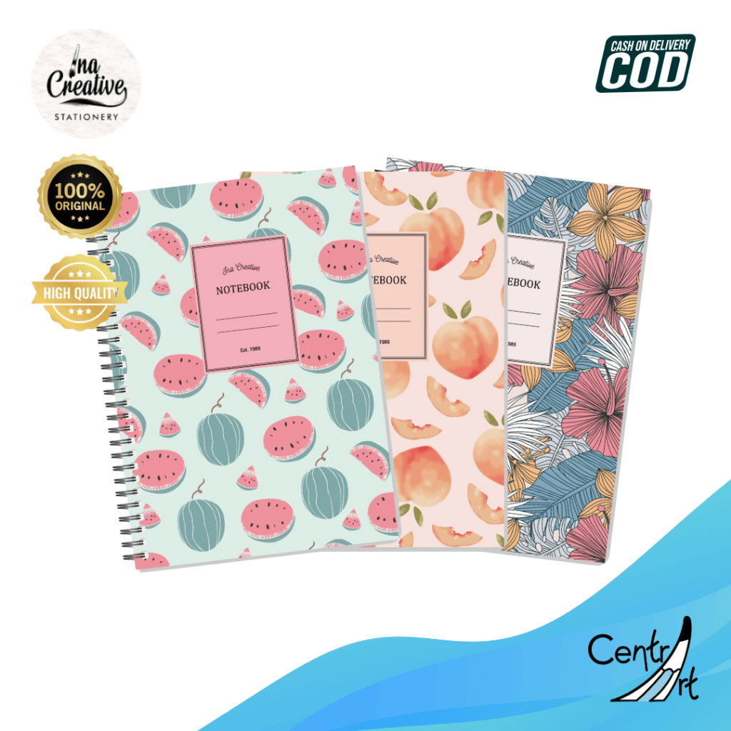 

Ina Creative Spiralbook A5 Hardcover Motif lucu