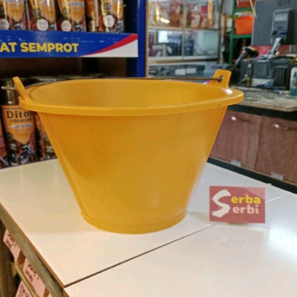 *KUNING EMBER COR*Ember tukang serbaguna 14liter Malaysia