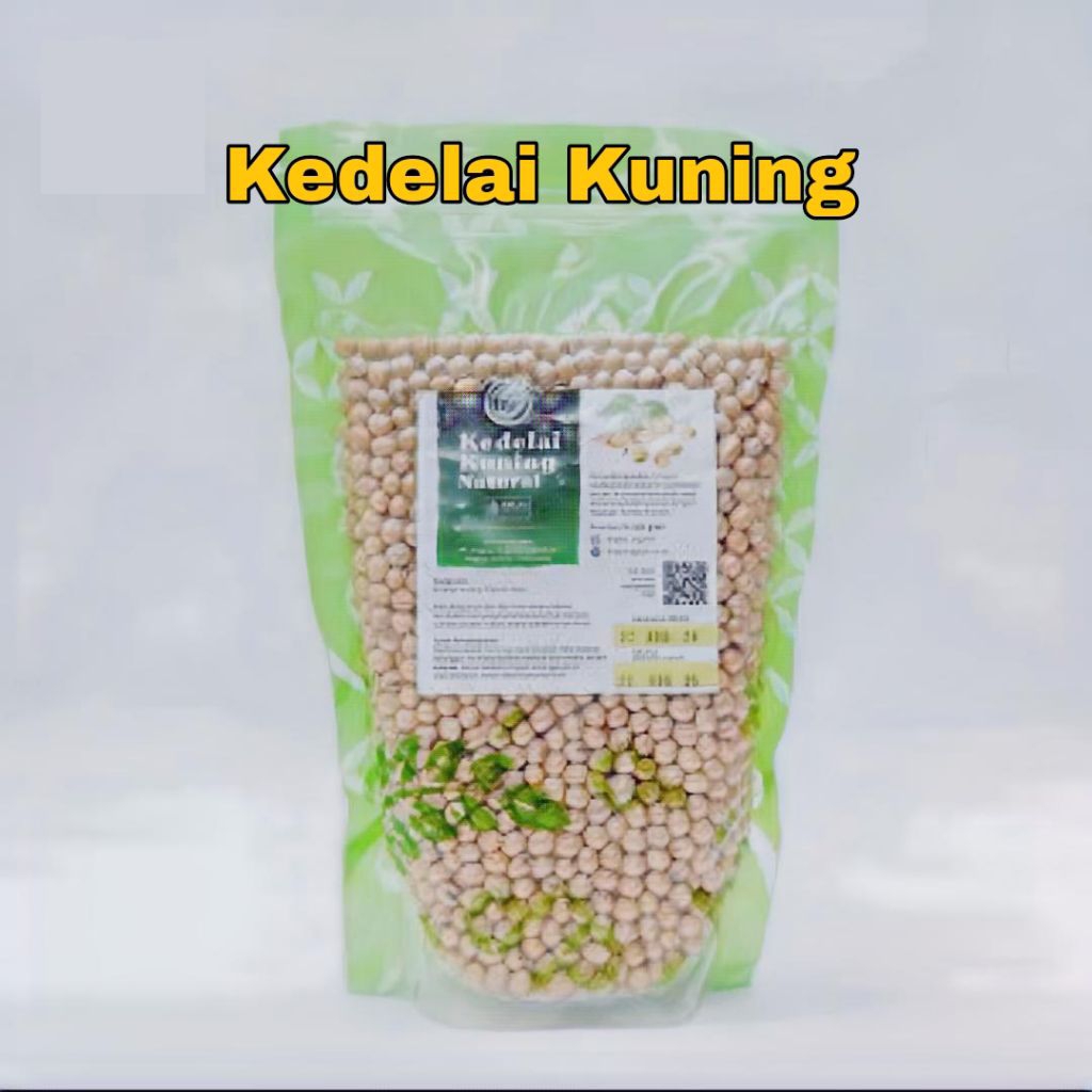 

Kacang Kedelai Kuning - Lingkar Organik - 500gr - Kemasan Original - Vakum