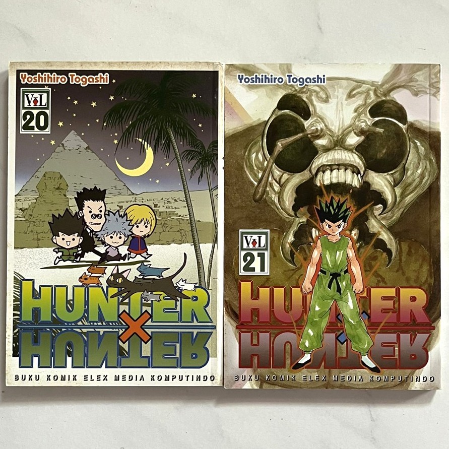 Komik Manga HunterXHunter 20-21 Set