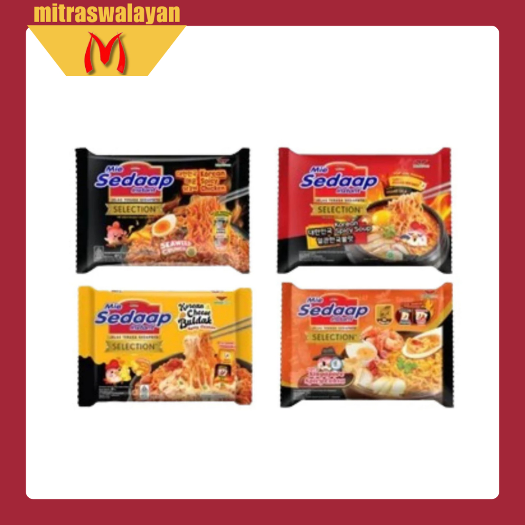 

SEDAAP Mie Instant Selection All Variant