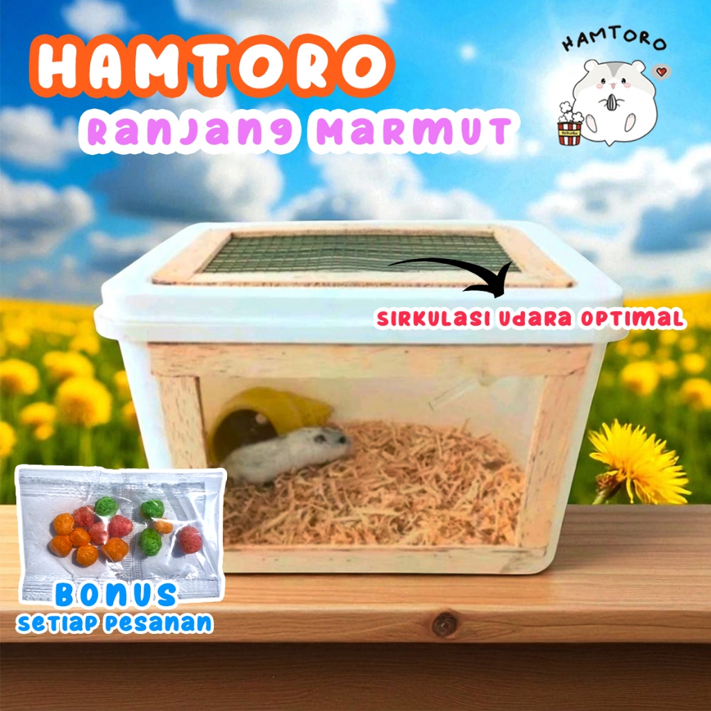 Box Es Krim Modif Kandang Hamster Besar
