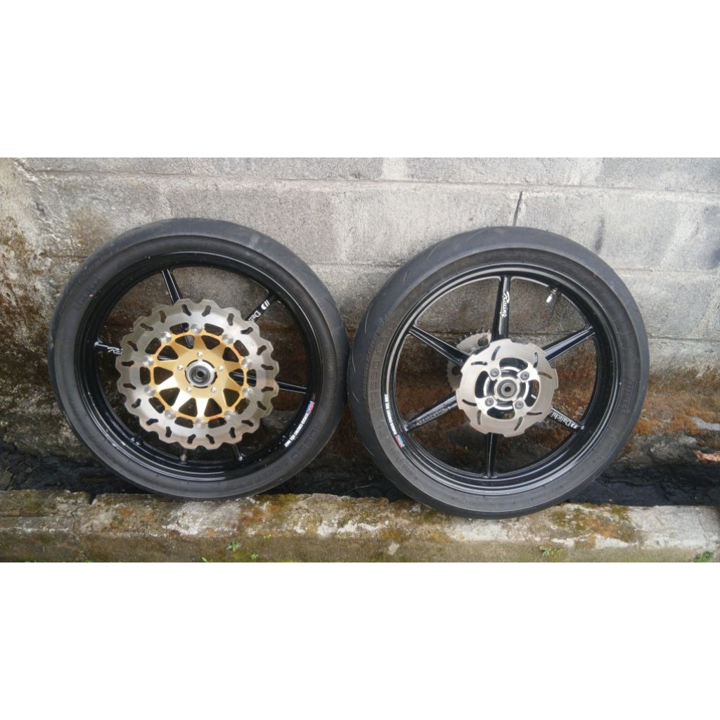 velg daiichi honda DD  disc daytona 185 215 sonic 125 Ls125 nova dash nsr ninja r rr cbr old
