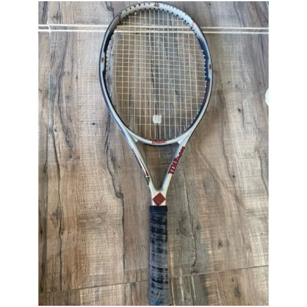 orderan kraftyqa racket tennis wilson 4.4 hammer system titanium plus