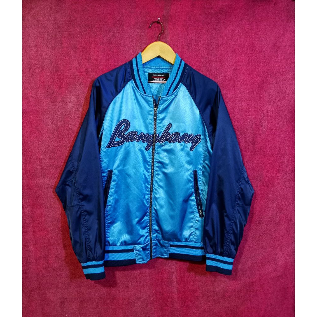 varsity satin bang bang