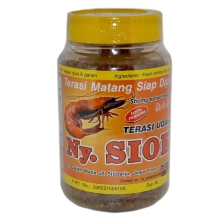 

Terasi Udang Matang Ny Siok Premium Tradisional – Harum, Gurih, dan Nikmat - Praktis Siap Pakai
