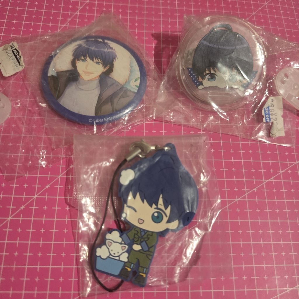 Tsumugi Tsukioka winter Troupe a3 a3 Act Addict Actors keychain gantungan kunci akrilik acrylic clip