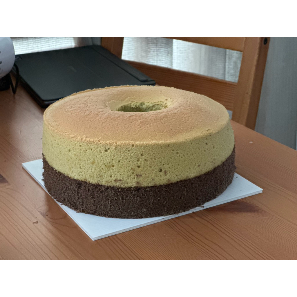 

chiffon ketan matcha