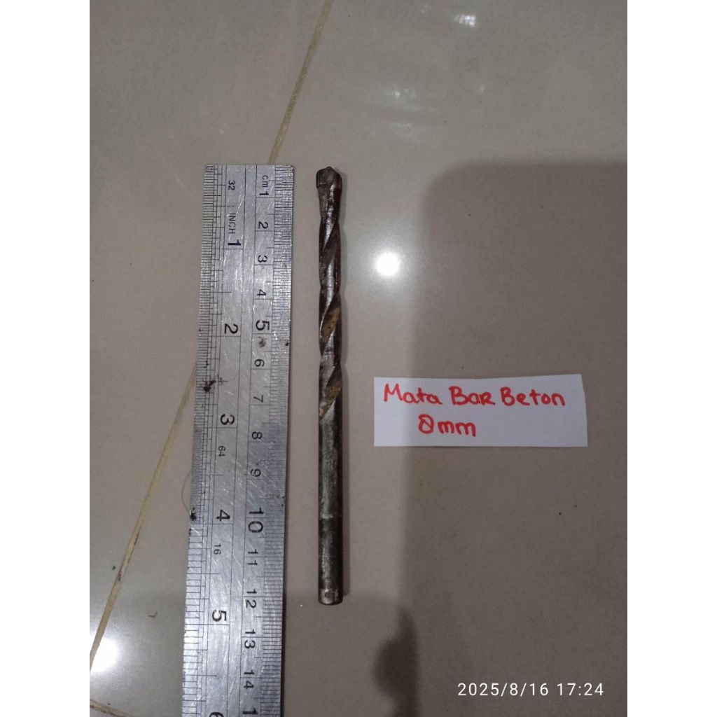 Mata bor beton 8 mm