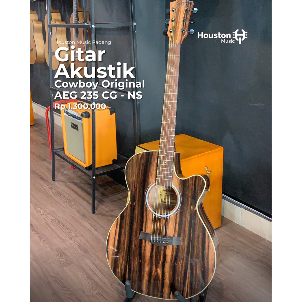 Gitar Akustik Cowboy AEG 235 Original