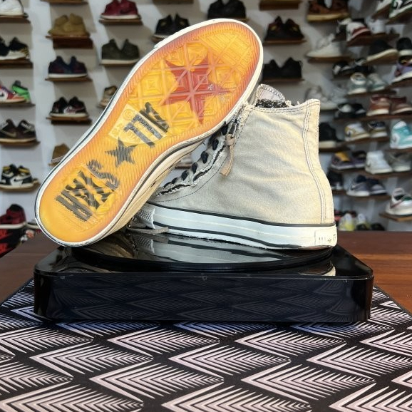 42 - Converse X John Varvatos JV Double Zipper White Painted