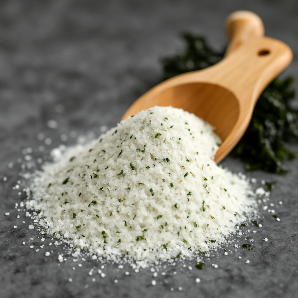 

Bubuk Tabur Instan Rasa Rumput Laut Putih 1 Kilogram Bumbu Masak Serbaguna SeaWeed Seasoning Powder 1 Kg Instan Kiloan Enak Murah Halal Penyedap Rempah Spices Masakan Bahan Siap Pakai