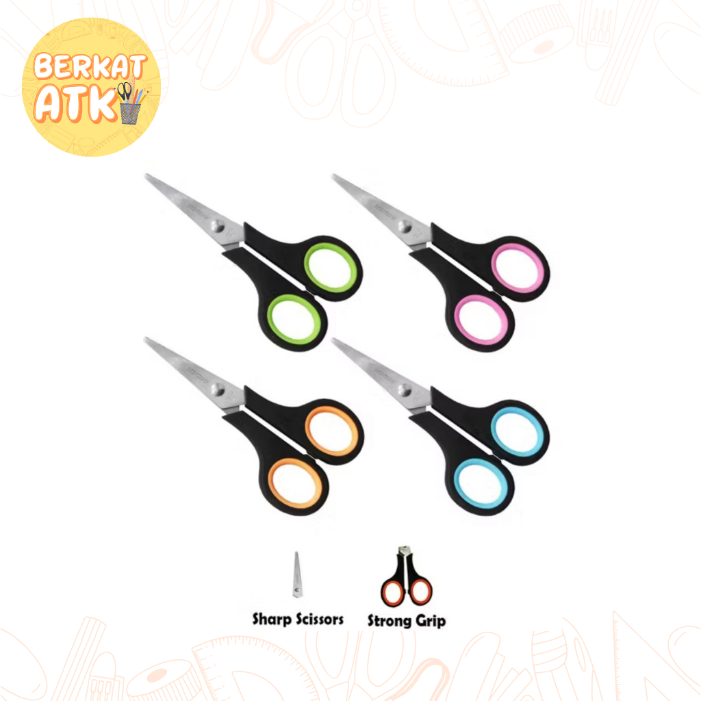 

Gunting STL-540 / Scissors / Gunting Gagang Warna