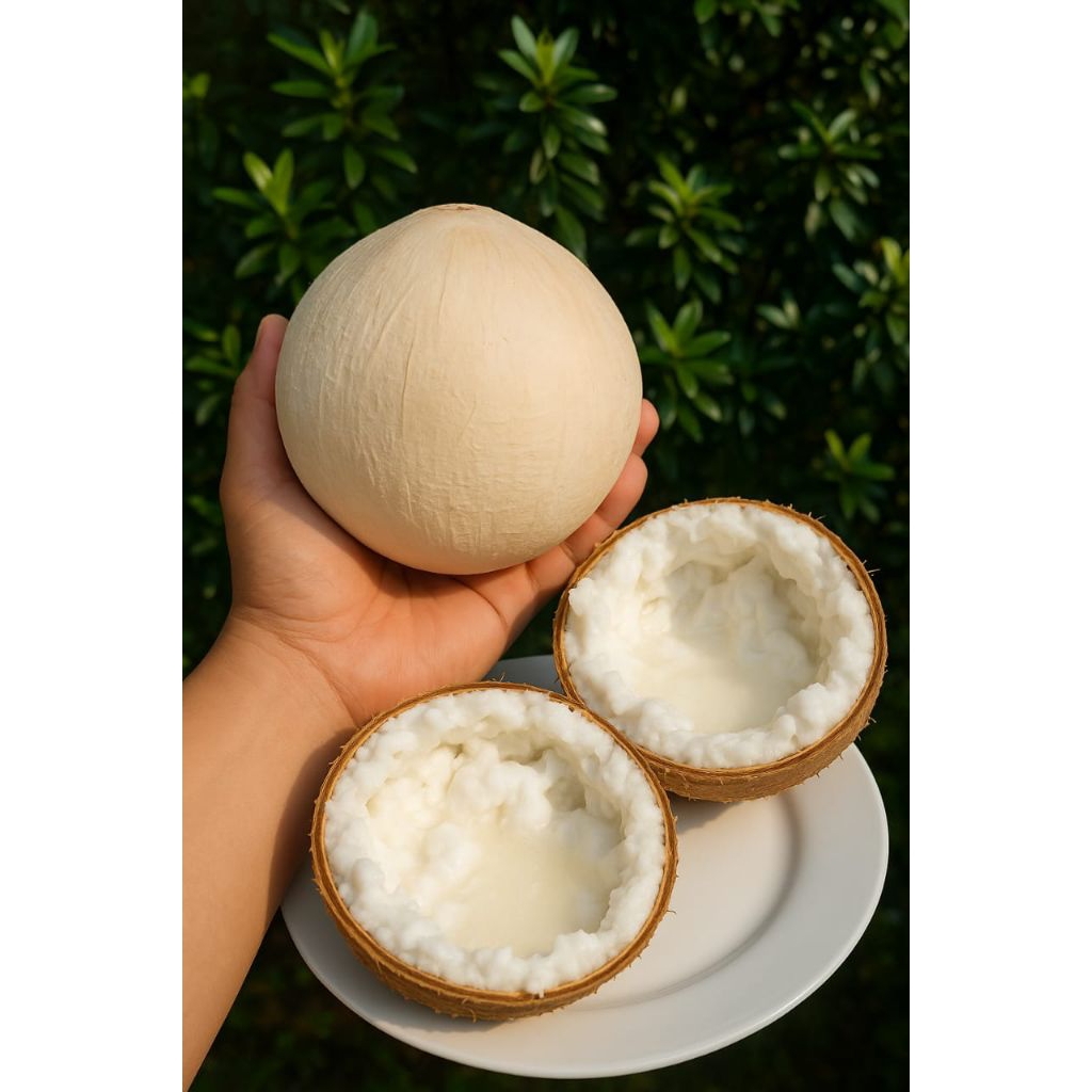 

kelapa kopyor 100% original diameter 47-50 CM