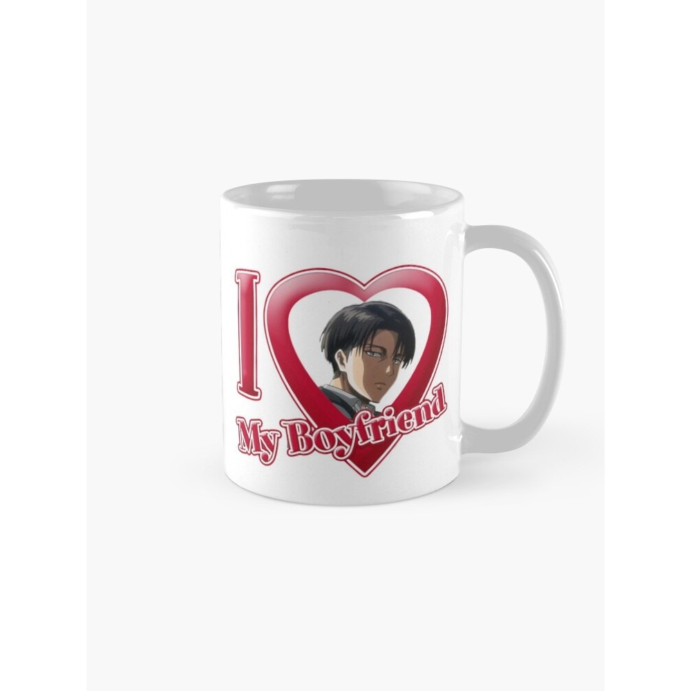 Attack On Titan Levi AckermanI Love My Boy friend Coffee Mug