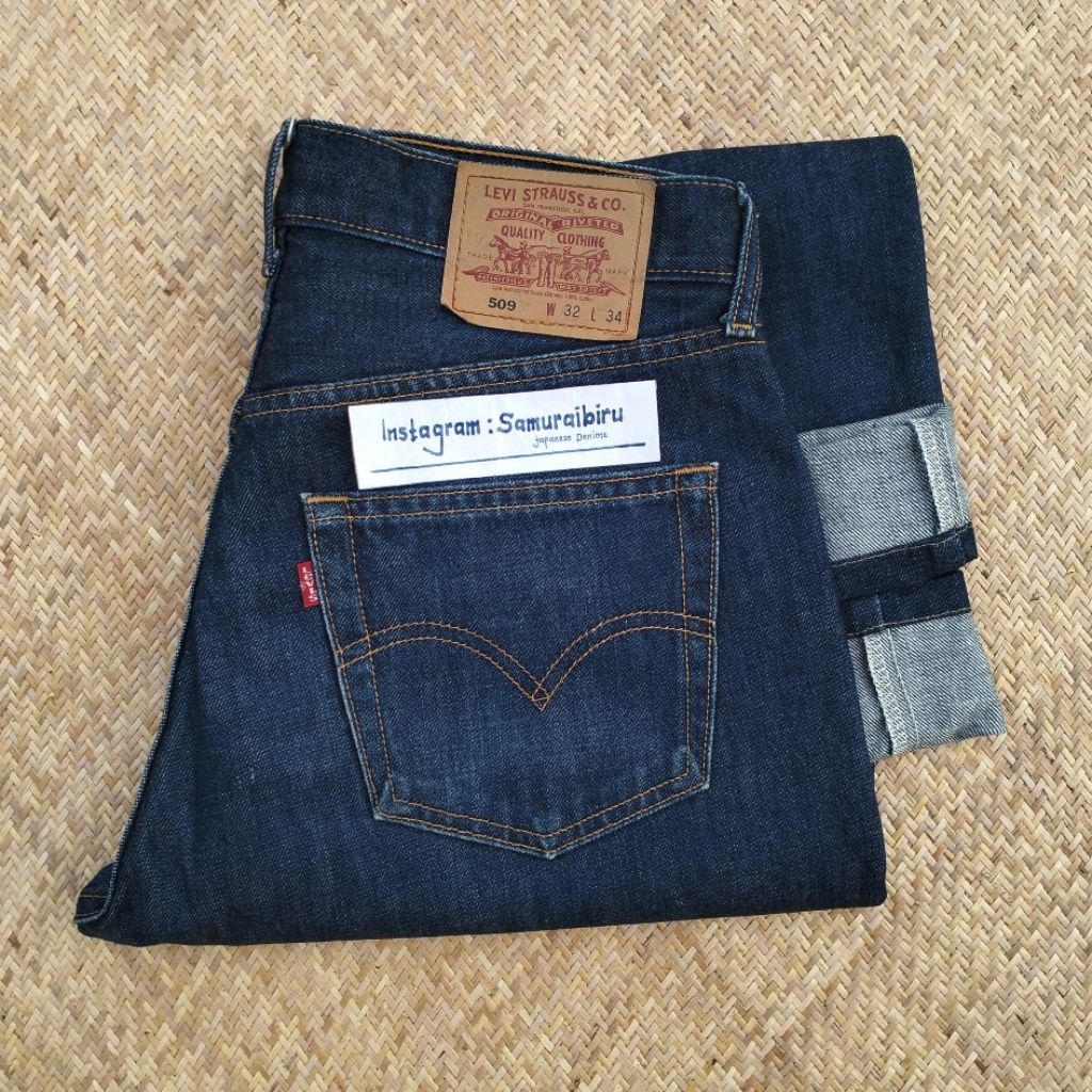 Levis 509 japan  not lvc Levis vintage momotaro jeans iron heart denim pbj Levis big e tcb studio da