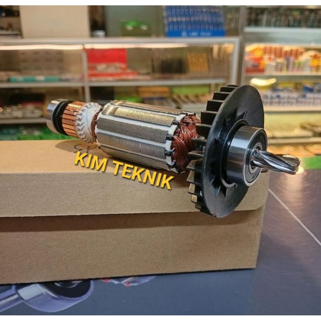ARMATURE MAKITA M8701B ANGKER ROTOR DINAMO MESIN BOR MAKITA M 8701 B LAZARO