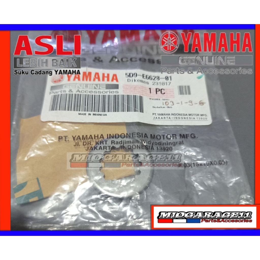 Washer Ring Plat Rumah Kopling Vega ZR 5D9-E6628-01