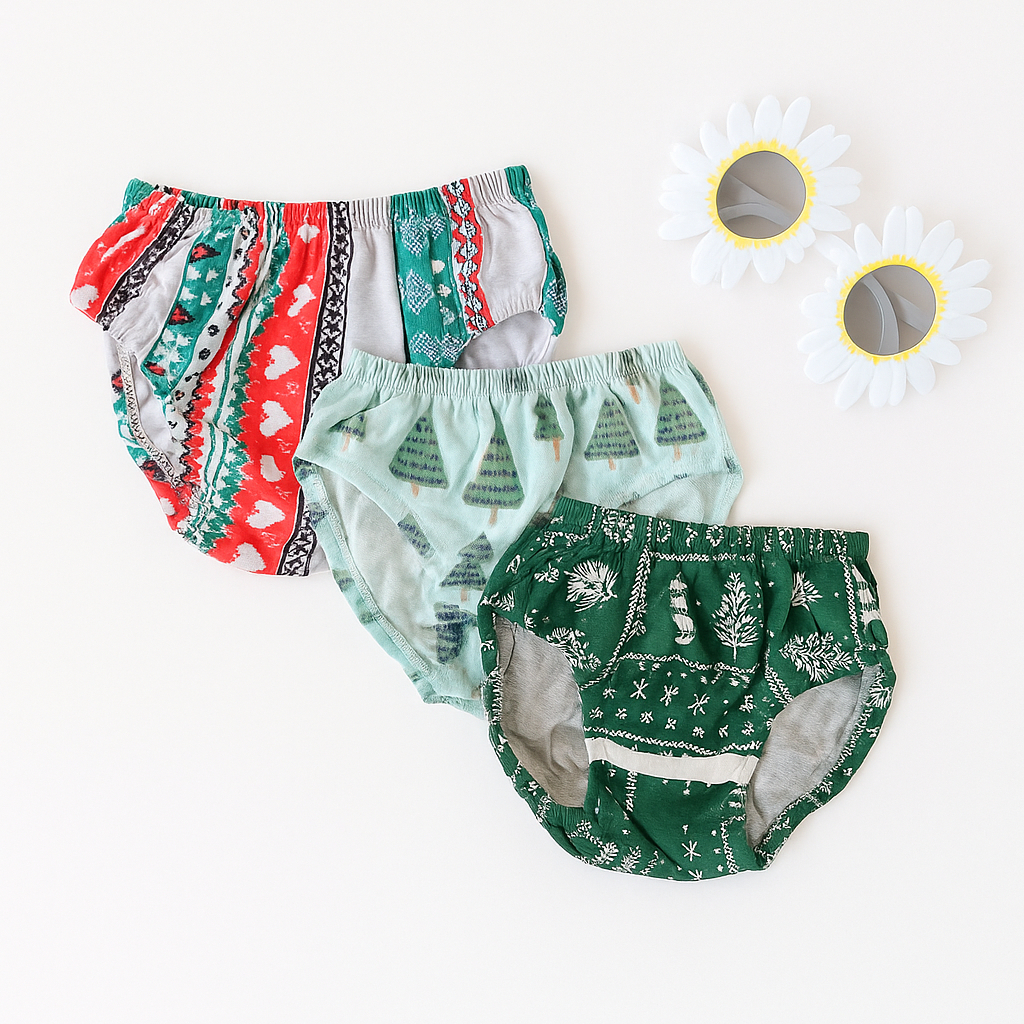 12 PCS Celana Dalam Anak Perempuan Motif Leding / Celana Dalam Anak Perempuan