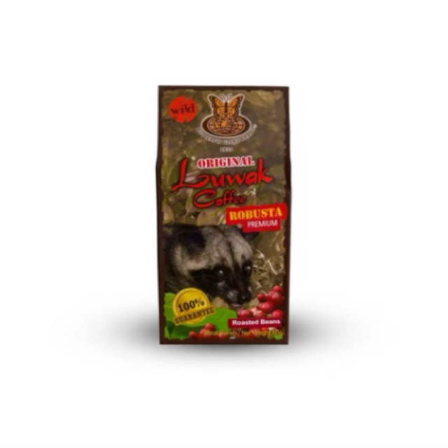 

Kopi Cap Kupu Kupu Bola Dunia - Kopi Luwak Premium Robusta