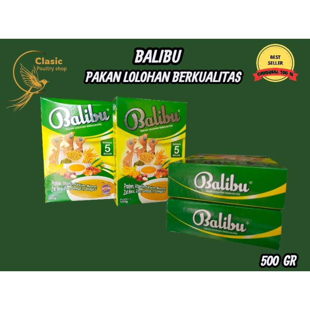 Balibu Ebod Jaya Original Pakan Burung Bubur lolohan berkualitas