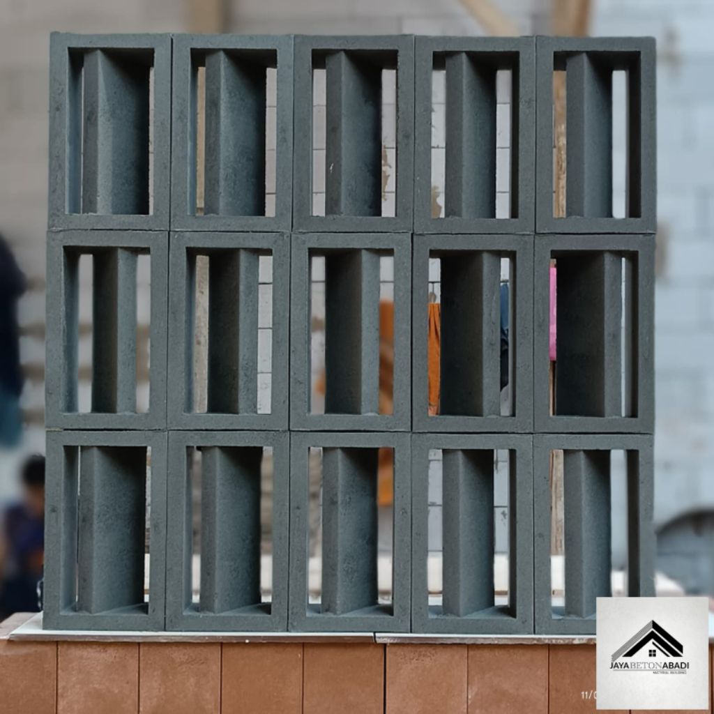 ROSTER BETON MINIMALIS,LOSTER BETON MINIMALIS,uk 15x25x10cm