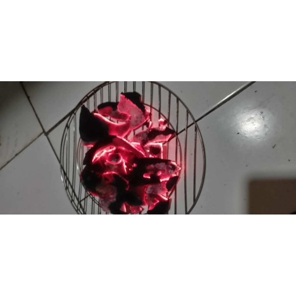 arang batok kelapa spek ekspor dan mati hampa 1kg