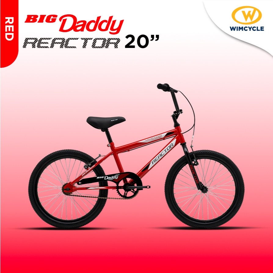 Sepeda BMX Wimcycle Reactor Big Daddy 20 Inch Steel Frame 20" terbaru