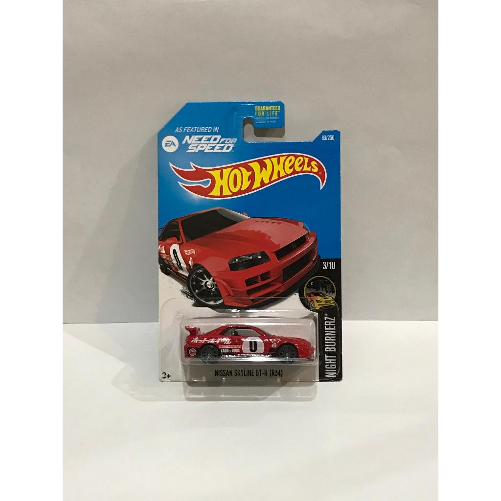 Hotwheels Nissan Skyline R34 Need For Speed / Hot Wheels Nissan Skyline R34