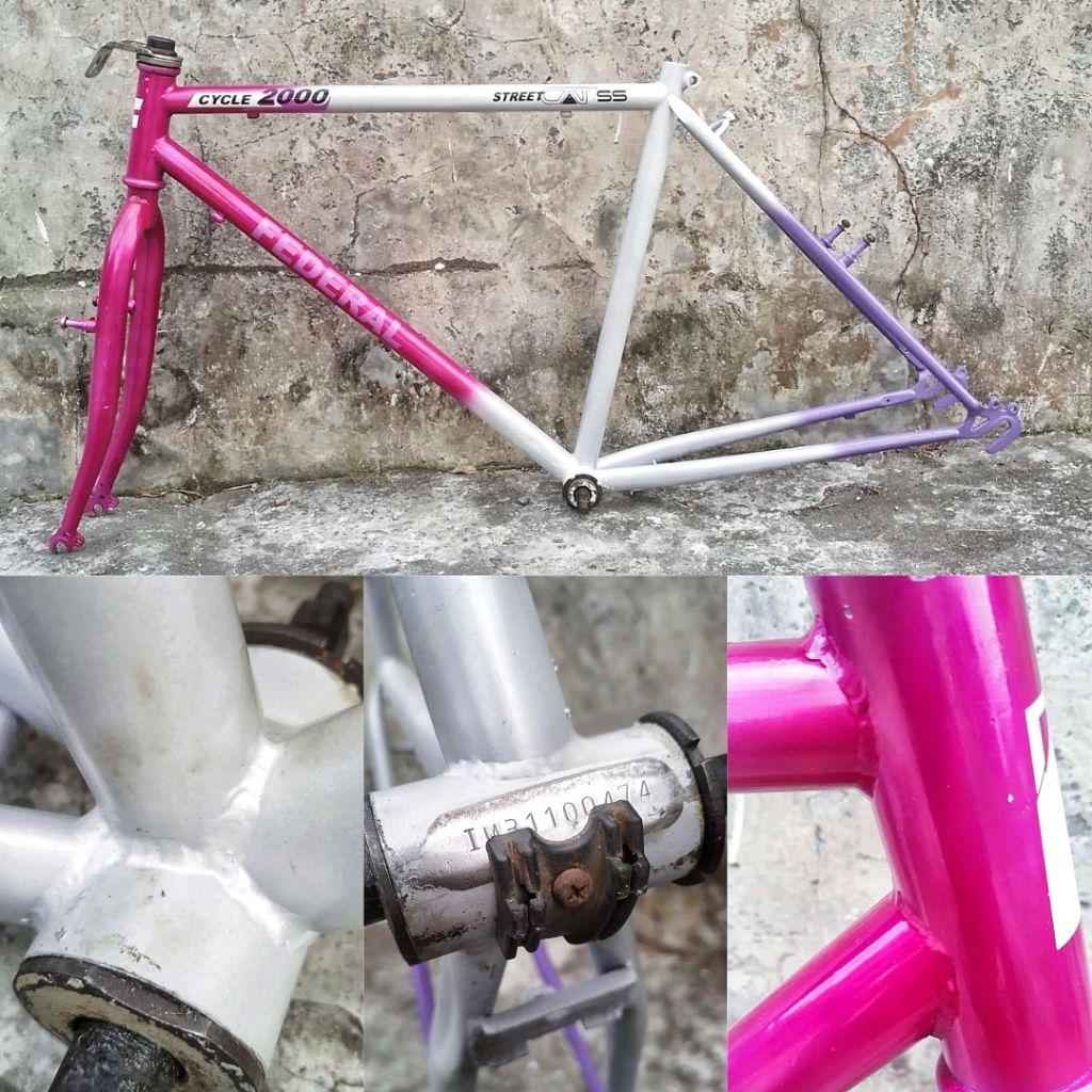 Frame Sepeda 26 Federal Mtb Commuter bike bekas