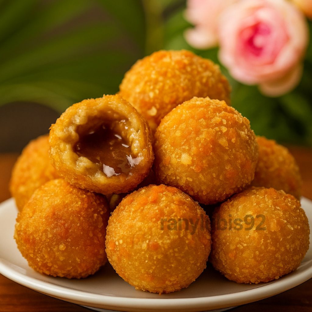 

Bola Ubi Crispy Gula Merah isi 10