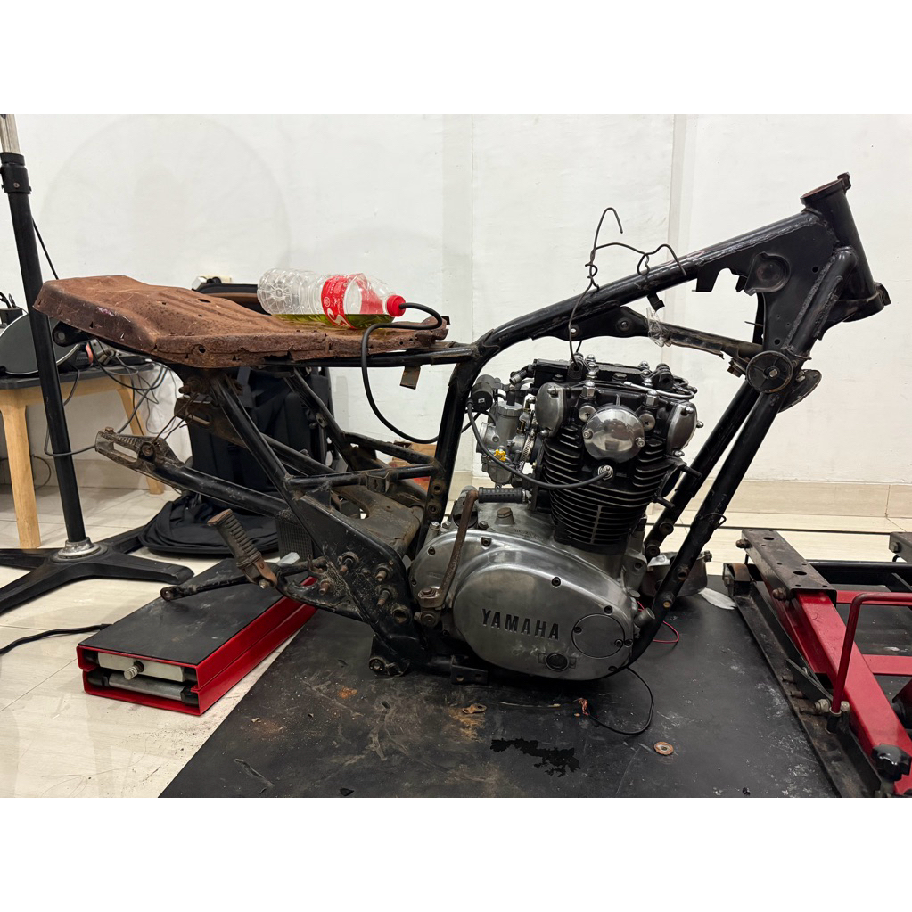 frame engine / sasis mesin yamaha xs650 xs 650