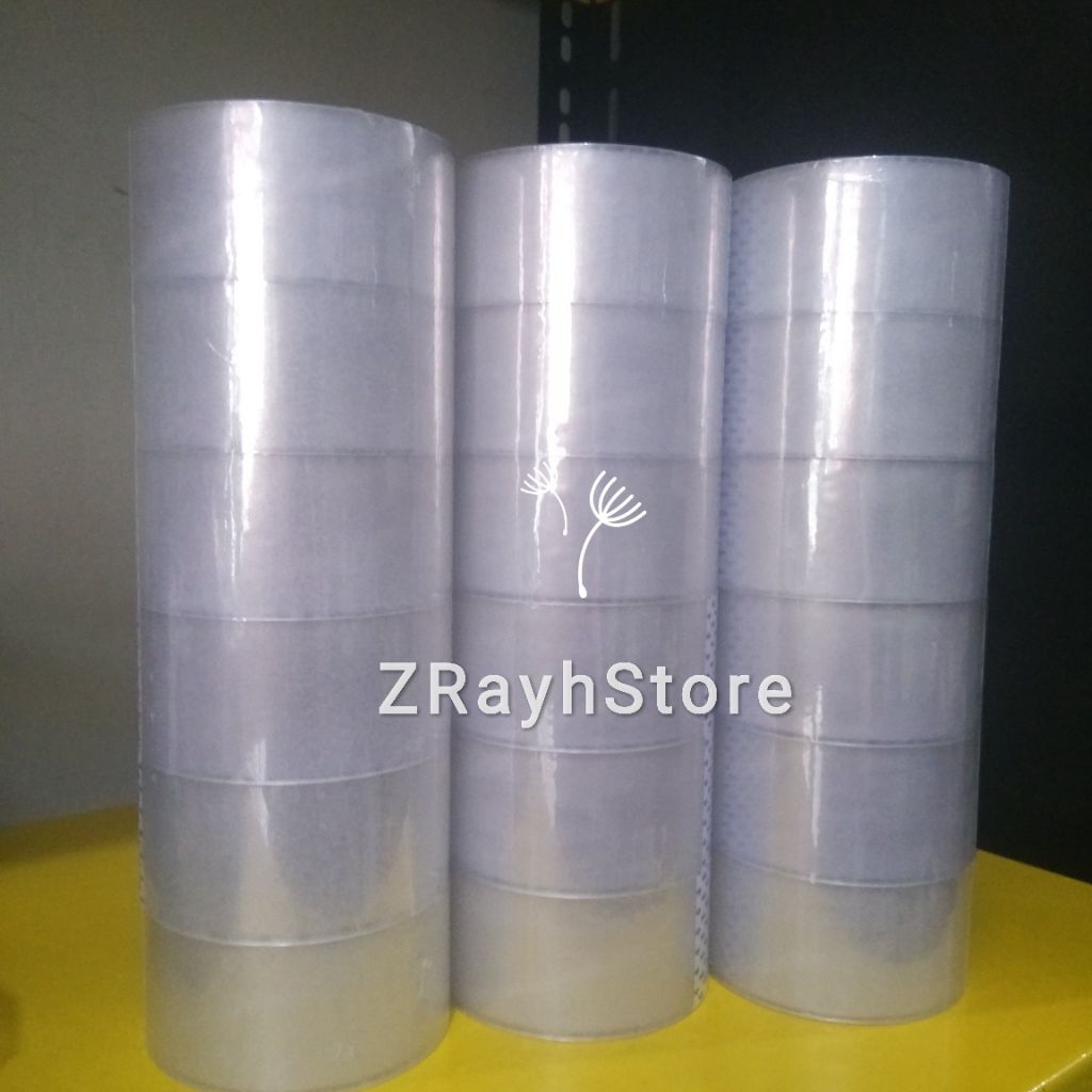

Lakban Bening Tape perekat Isolasi Selotip