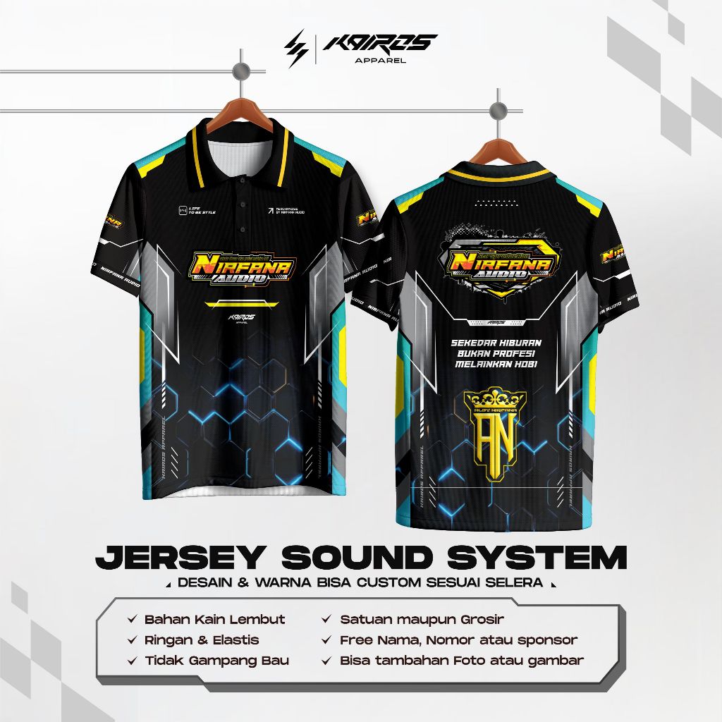 JERSEY KAOS SOUND SYSTEM KERAH POLO