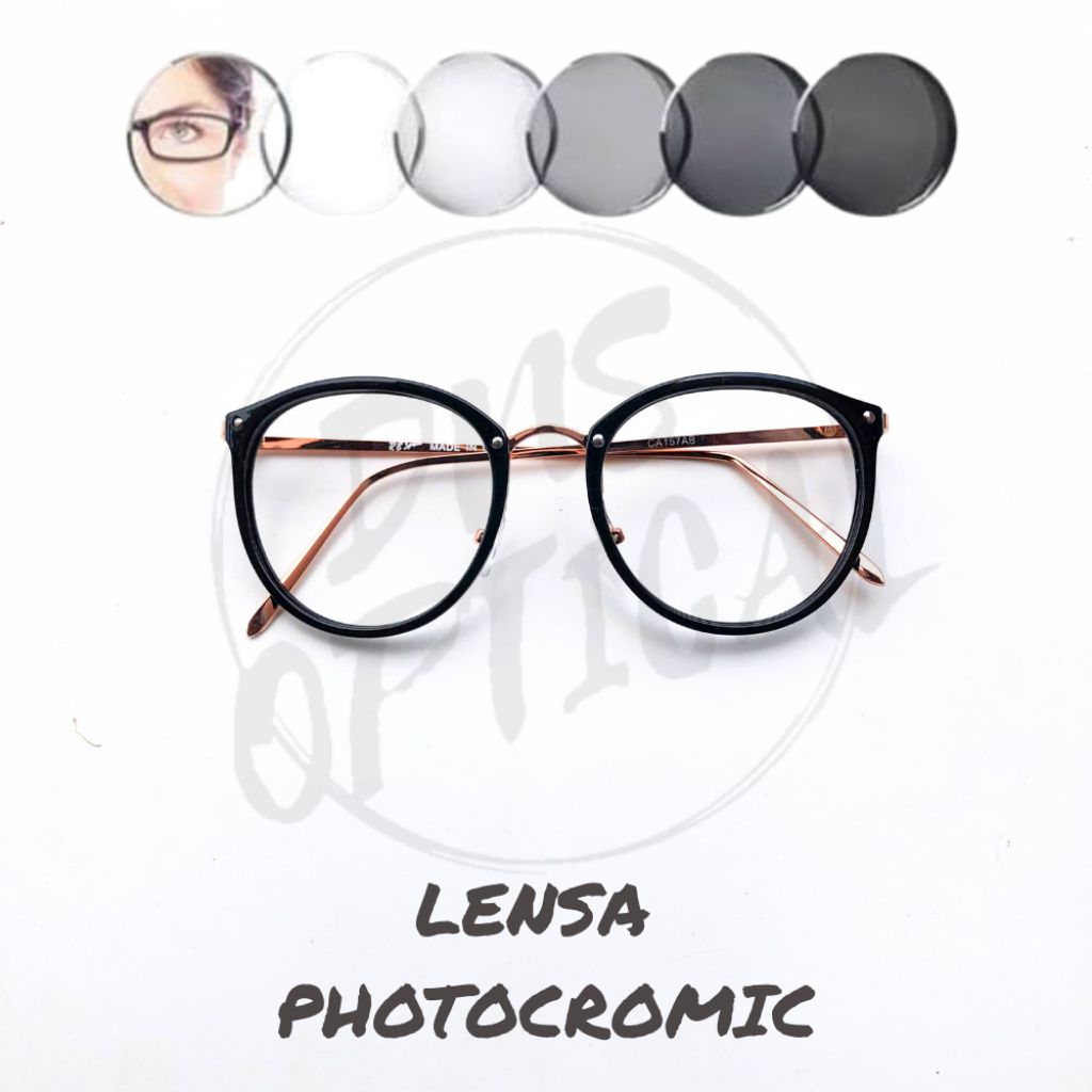 Kacamata Wanita Lensa Minus Silinder Bisa Untuk Minus Tinggi Frame Cate Eye