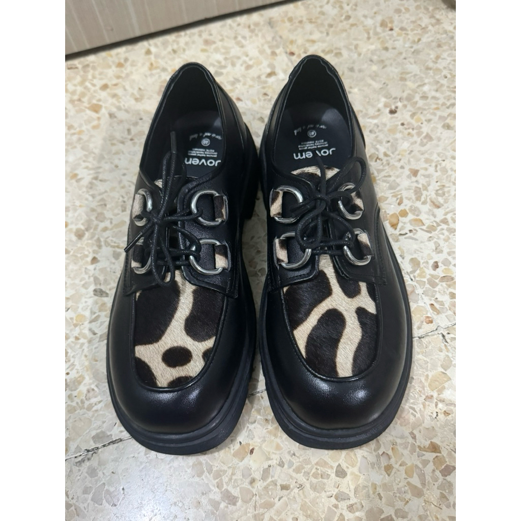 Jovem Studio Corso Moo Derby Shoes Black - Preloved Sepatu Pria Wanita Unisex