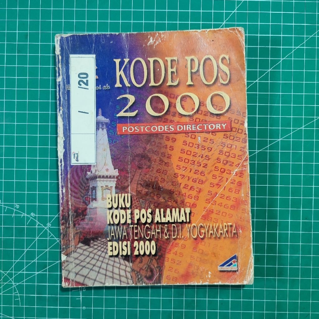 

BUKU BEKAS KODE POS ALAMAT JAWA TENGAH DAN DIY
