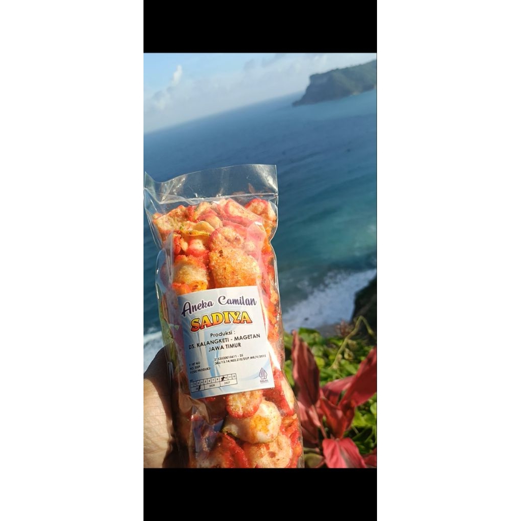 

krupuk/kripik seblak