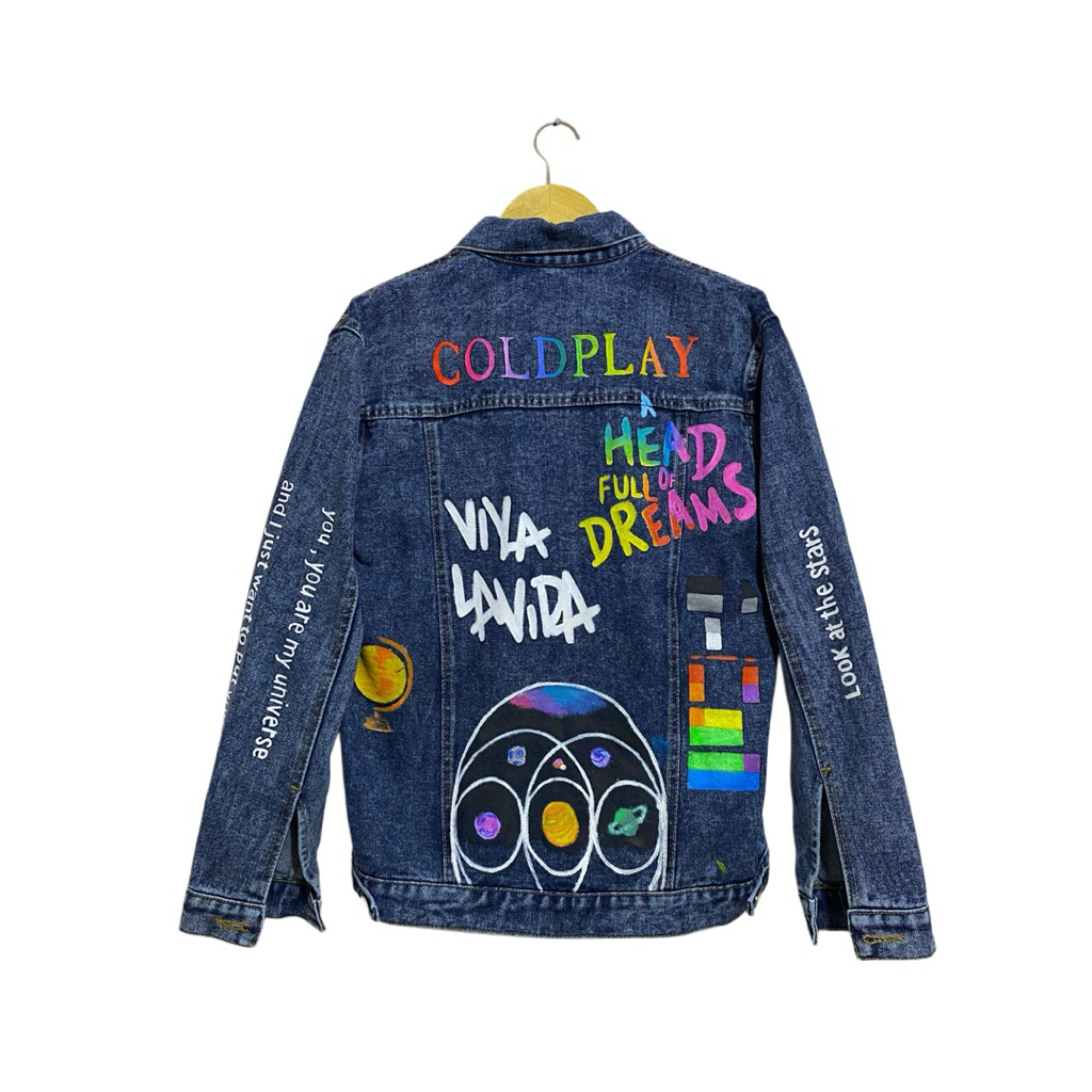Jacket Jeans Coldplay Blue Wash