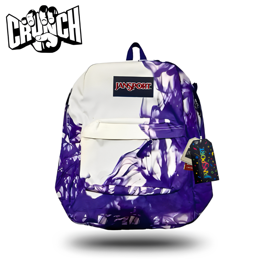 【FULLTAG✅】TAS JANSPORT MOTIF ASAP UNGU IMPORT - TAS JANSPORT - TAS RANSEL JANSPORT ASAP - JS TERLARI